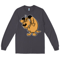 Smoke smile mumbly muttley dog Long Sleeve Tee - artisFamous