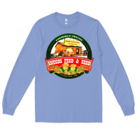 Colony Blue sneeds feed and seed Long Sleeve Tee - artisFamous