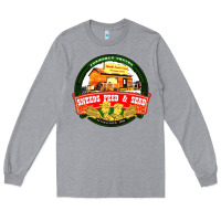 Heather Grey sneeds feed and seed Long Sleeve Tee - artisFamous
