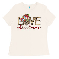 Bone skull love christmas Ladies Tee - FaDigitalArtStudio