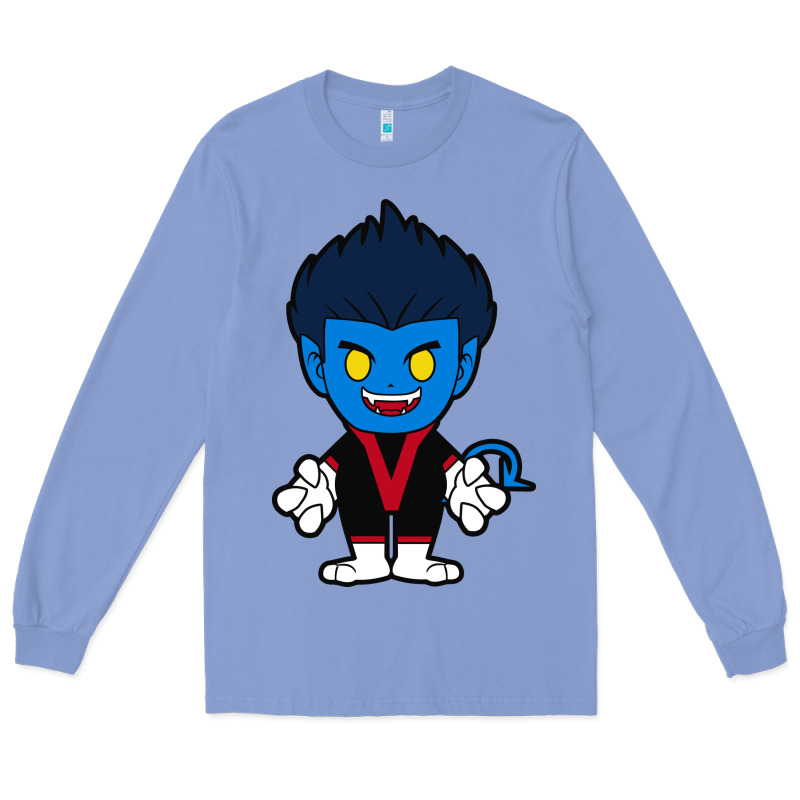 Nightcrawler Chibi Long Sleeve Tee by artisFamous | Teevron