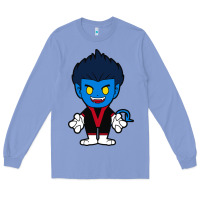 Colony Blue nightcrawler chibi Long Sleeve Tee - artisFamous