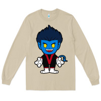 Mushroom nightcrawler chibi Long Sleeve Tee - artisFamous