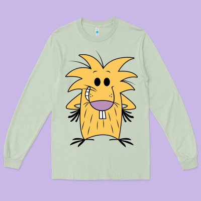 Norbet Angry Beaver Long Sleeve Tee Designed By Artisfamous