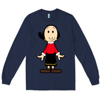 Navy olive oyl Long Sleeve Tee - artisFamous