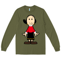 Army Green olive oyl Long Sleeve Tee - artisFamous