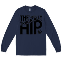 Navy VINTAGE Long Sleeve Tee - artisFamous