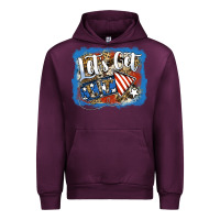 Mauve Wine Let's Get Lit Urban Hoodie - Jasminsmagicworld