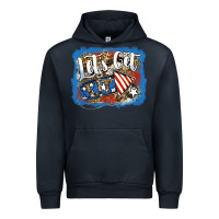Navy Let's Get Lit Urban Hoodie - Jasminsmagicworld