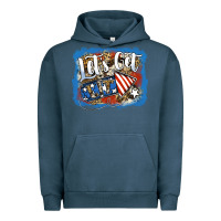 Pigment Midnight Navy Let's Get Lit Urban Hoodie - Jasminsmagicworld