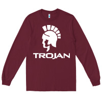 Burgundy trojan condoms champion Long Sleeve Tee - artisFamous