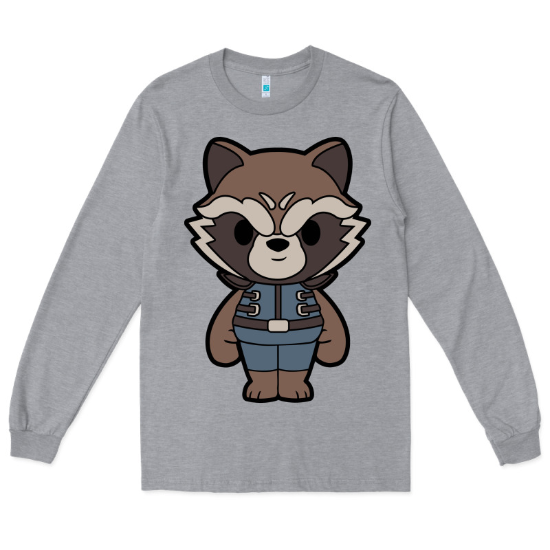 Rocket Racoon Chibi Long Sleeve Tee by artisFamous | Teevron