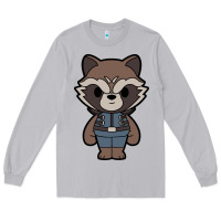 Moon Dust rocket racoon chibi Long Sleeve Tee - artisFamous