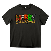 Asphalt merry christmas western Heavy Core Tee - Jasminsmagicworld