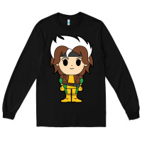 Black rogue x men chibi Long Sleeve Tee - artisFamous