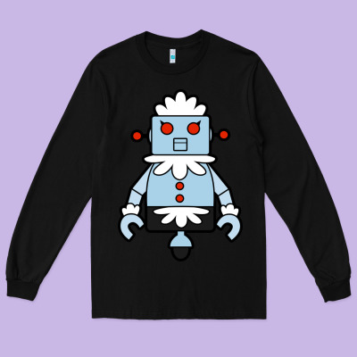 Rosie The Jetsons Long Sleeve Tee Designed By Artisfamous