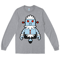 Heather Grey rosie the jetsons Long Sleeve Tee - artisFamous