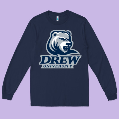 Drew University Long Sleeve Tee Designed By Artisfamous