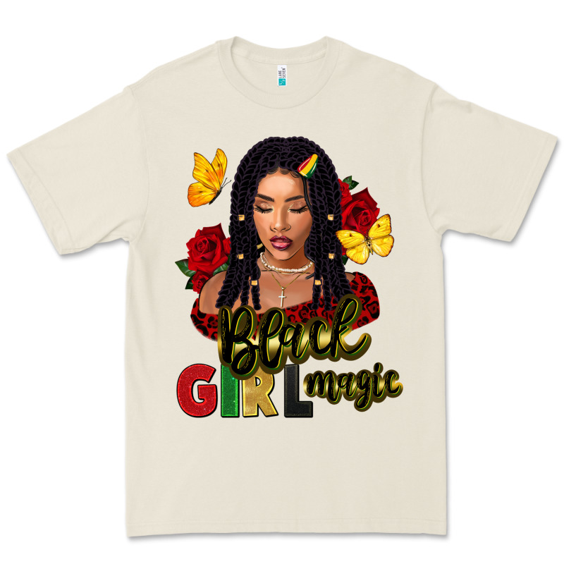 Black Girl Magic Premium Tee by FaDigitalArtStudio | Teevron