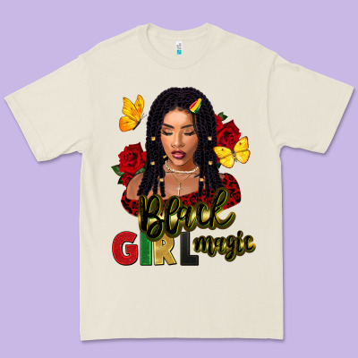 Black Girl Magic Premium Tee Designed By Fadigitalartstudio