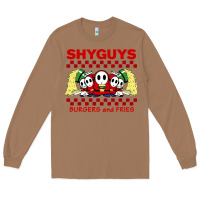 Toasted Coconut shy guys burger and fries Long Sleeve Tee - artisFamous