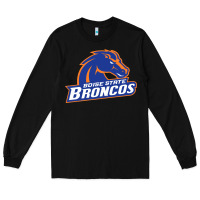 Black Boise Design Long Sleeve Tee - artisFamous