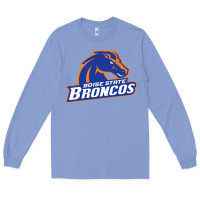 Colony Blue Boise Design Long Sleeve Tee - artisFamous