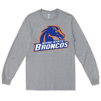 Heather Grey Boise Design Long Sleeve Tee - artisFamous