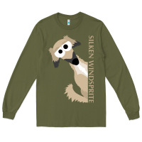 Army Green silken windsprite classic Long Sleeve Tee - artisFamous