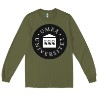 Army Green umeå university Long Sleeve Tee - artisFamous