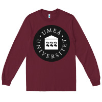 Burgundy umeå university Long Sleeve Tee - artisFamous