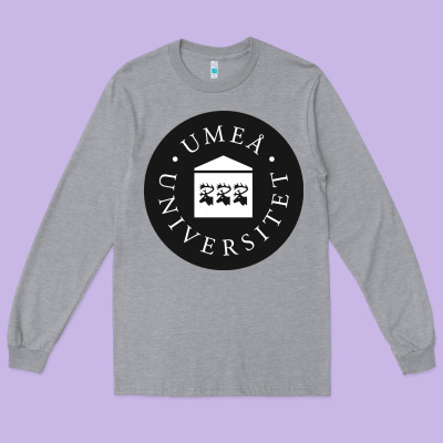 Umeå University Long Sleeve Tee Designed By Artisfamous