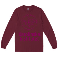 Burgundy karolinska institute Long Sleeve Tee - artisFamous