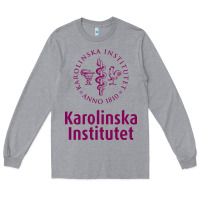 Heather Grey karolinska institute Long Sleeve Tee - artisFamous