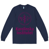 Navy karolinska institute Long Sleeve Tee - artisFamous