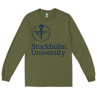 Army Green stockholm university Long Sleeve Tee - artisFamous