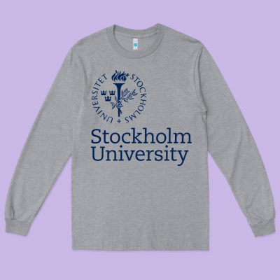 Stockholm University Long Sleeve Tee Designed By Artisfamous