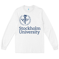 White stockholm university Long Sleeve Tee - artisFamous