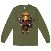 Army Green Funko Pop Long Sleeve Tee - artisFamous