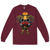 Burgundy Funko Pop Long Sleeve Tee - artisFamous