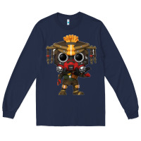 Navy Funko Pop Long Sleeve Tee - artisFamous