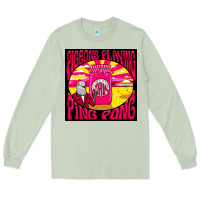 Matcha Best Pigeons Playing Ping Pong Music Long Sleeve Tee - artisFamous