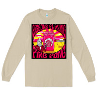 Mushroom Best Pigeons Playing Ping Pong Music Long Sleeve Tee - artisFamous
