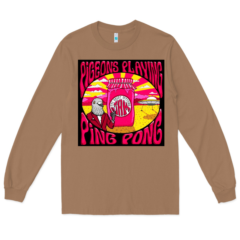 Best Pigeons Playing Ping Pong Music Long Sleeve Tee by artisFamous | Teevron