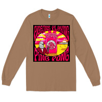 Best Pigeons Playing Ping Pong Music Long Sleeve Tee | Teevron