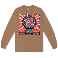 Toasted Coconut Best Pigeons Playing Ping Pong Music Long Sleeve Tee - artisFamous