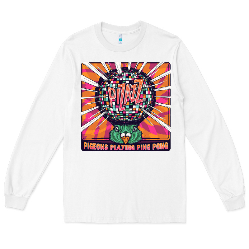 Best Pigeons Playing Ping Pong Music Long Sleeve Tee by artisFamous | Teevron
