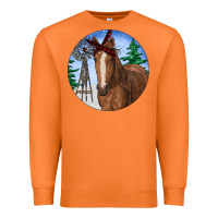 Carrot Horse Christmas Premium Sweatshirt - RanaPortraitStore