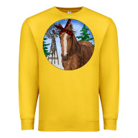 Lemon Horse Christmas Premium Sweatshirt - RanaPortraitStore