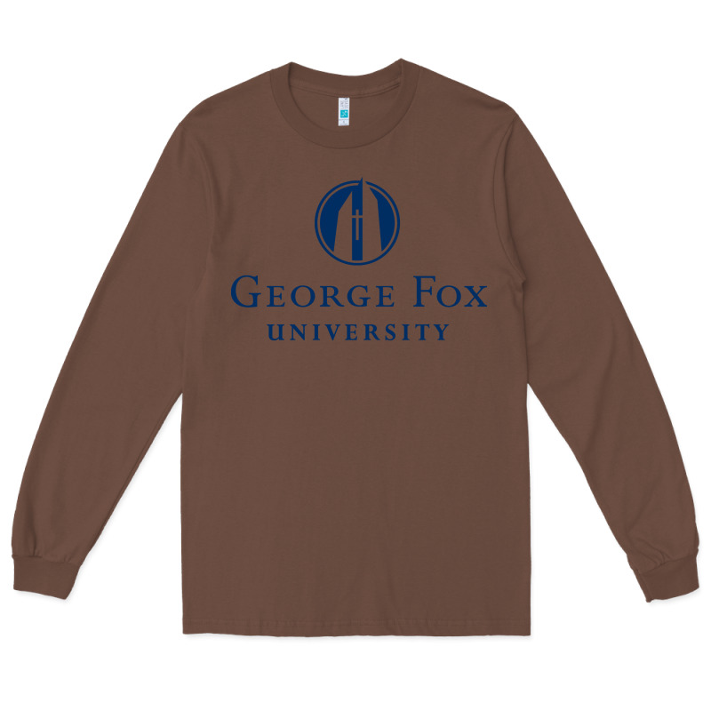 George Fox College Design Long Sleeve Tee by artisFamous | Teevron